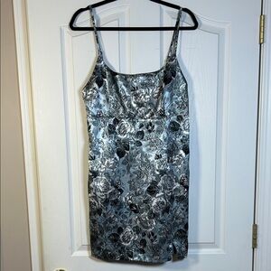 Wild Fable Metallic Floral Dress size L